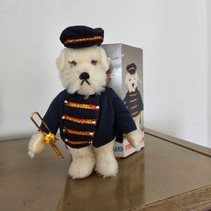 Steiff Dog Bandsman - Vintage Steiff Circus Band Limited Edition