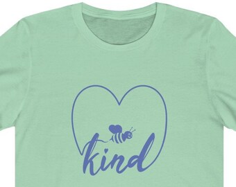 Be Kind Unisex Tee - World Bee Day, Save The Bees, Bee Kind Shirt, Teacher Shirt, Boho Clothing