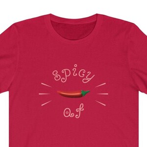 Spicy AF Unisex Tee - Feminist Gifts, Chili Pepper Shirt