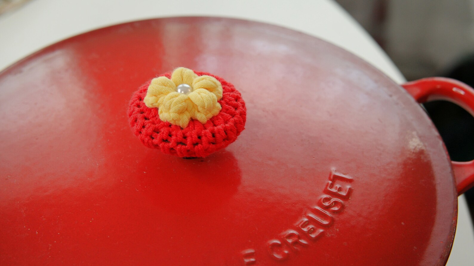 Cast Iron Pot Knob Cover le Creuset Staub Handmade Etsy