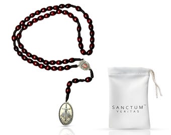 Barmherzigkeitskordel mit der Heiligen Faustina Relikt | Katholische Gebetskette, Polen-Novene