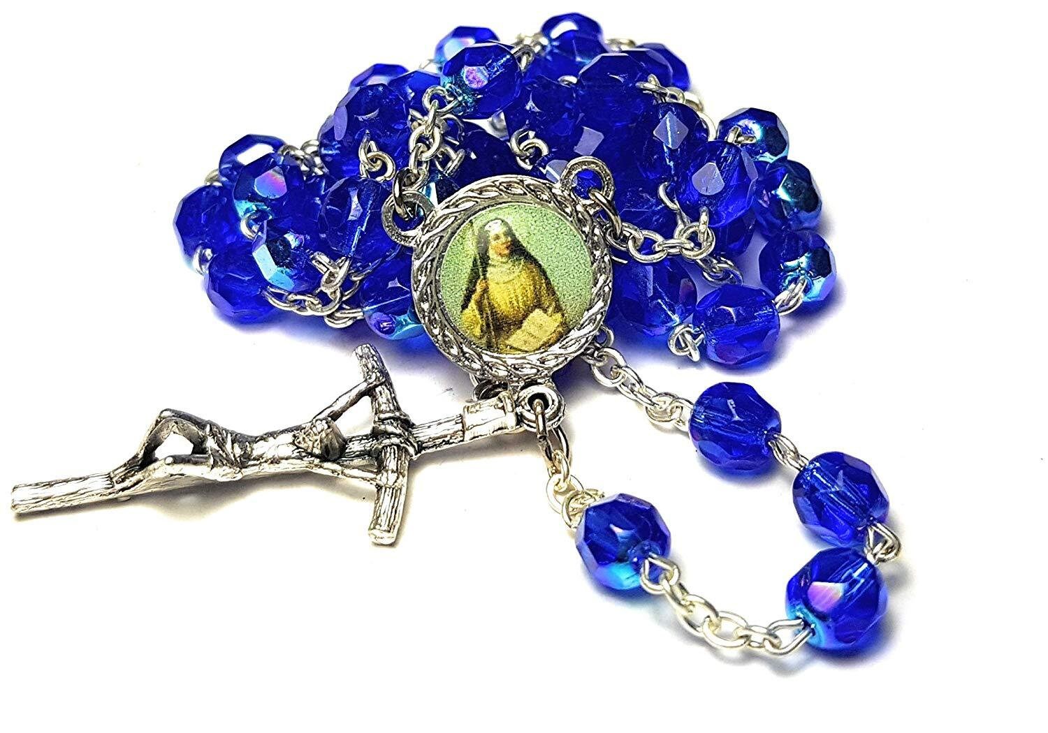 Relic Rosary 3a Classe di Saint Monica Matrimoni Difficili Etsy