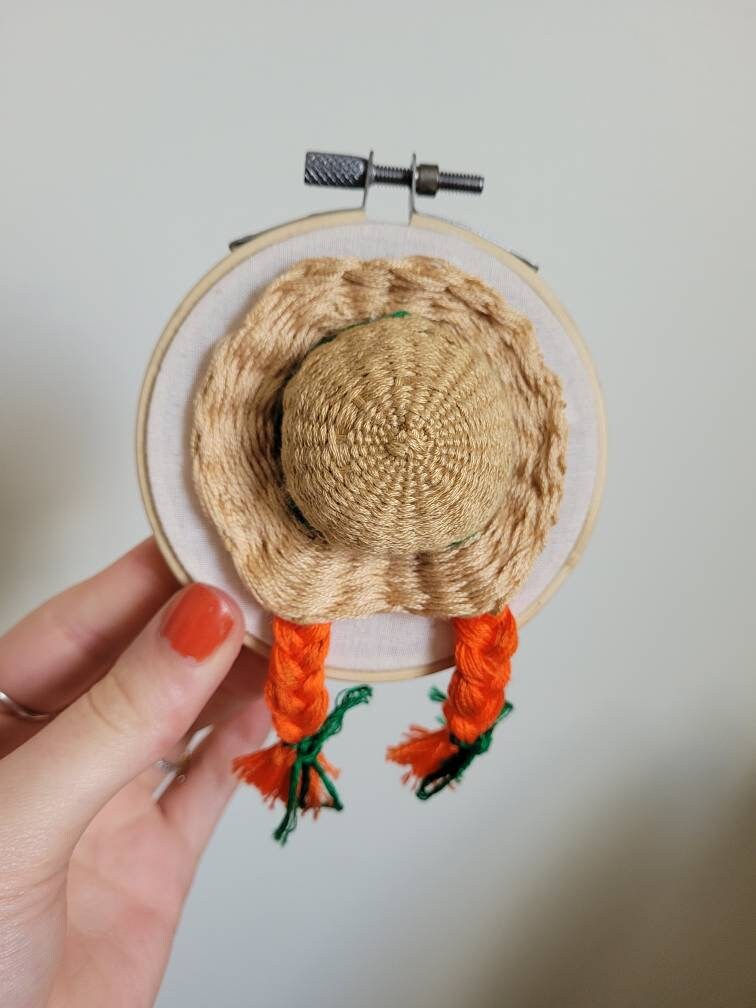 anne of green gables straw hat