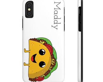 Happy taco phone case