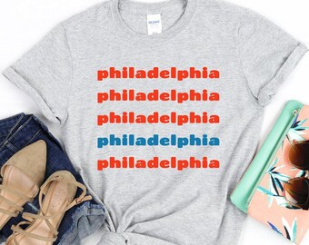 Philadelphia July 4th Shirt | Tank | Crop Top | Youth Kids | America 250 | Phillies Gift | Cute July 4th Philly Summer