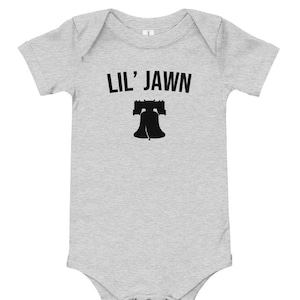 Jawn Baby Bodysuit, Philadelphia Baby Creeper, Philadelphian Infant One Piece, Philadelphia Baby Gift, Philly Baby Romper, Baby Shower Gift