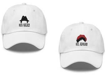 Rocky and Adrian Matching Hats | Philadelphia Couples | His and Hers, Bride & Groom, Anniversary Valentines Day Gift | Christmas Gift