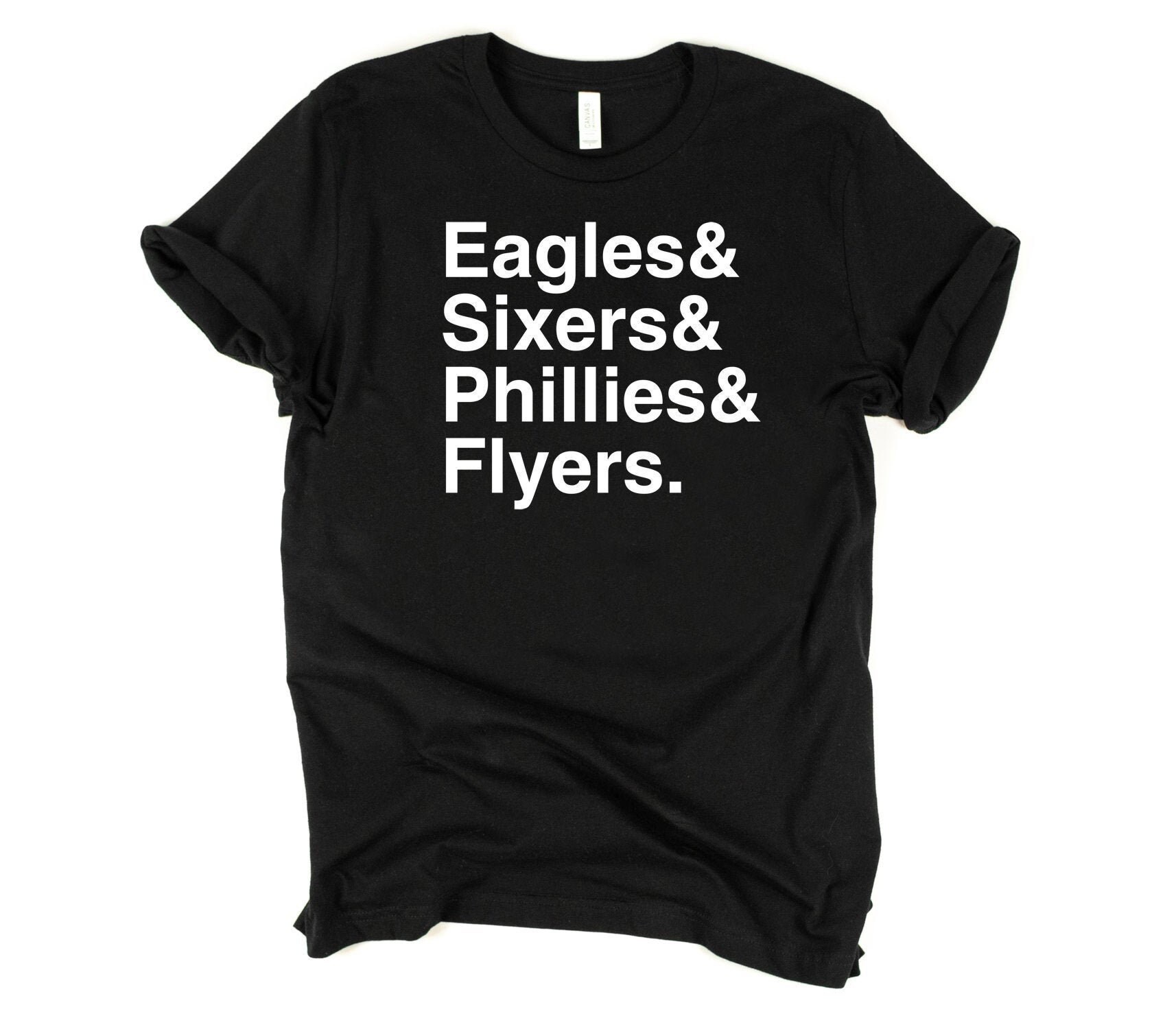 Philadelphia Sports Teams Shirt Philly Sports Fan Etsy