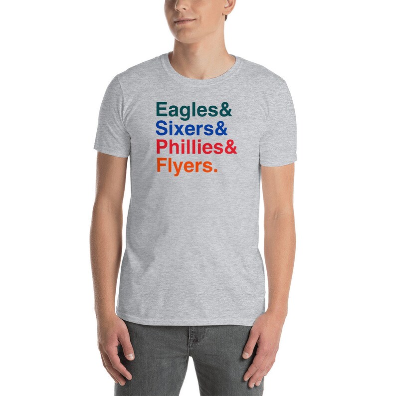 Philadelphia Teams Shirt for Philly Sports Fan Philadelphia Etsy