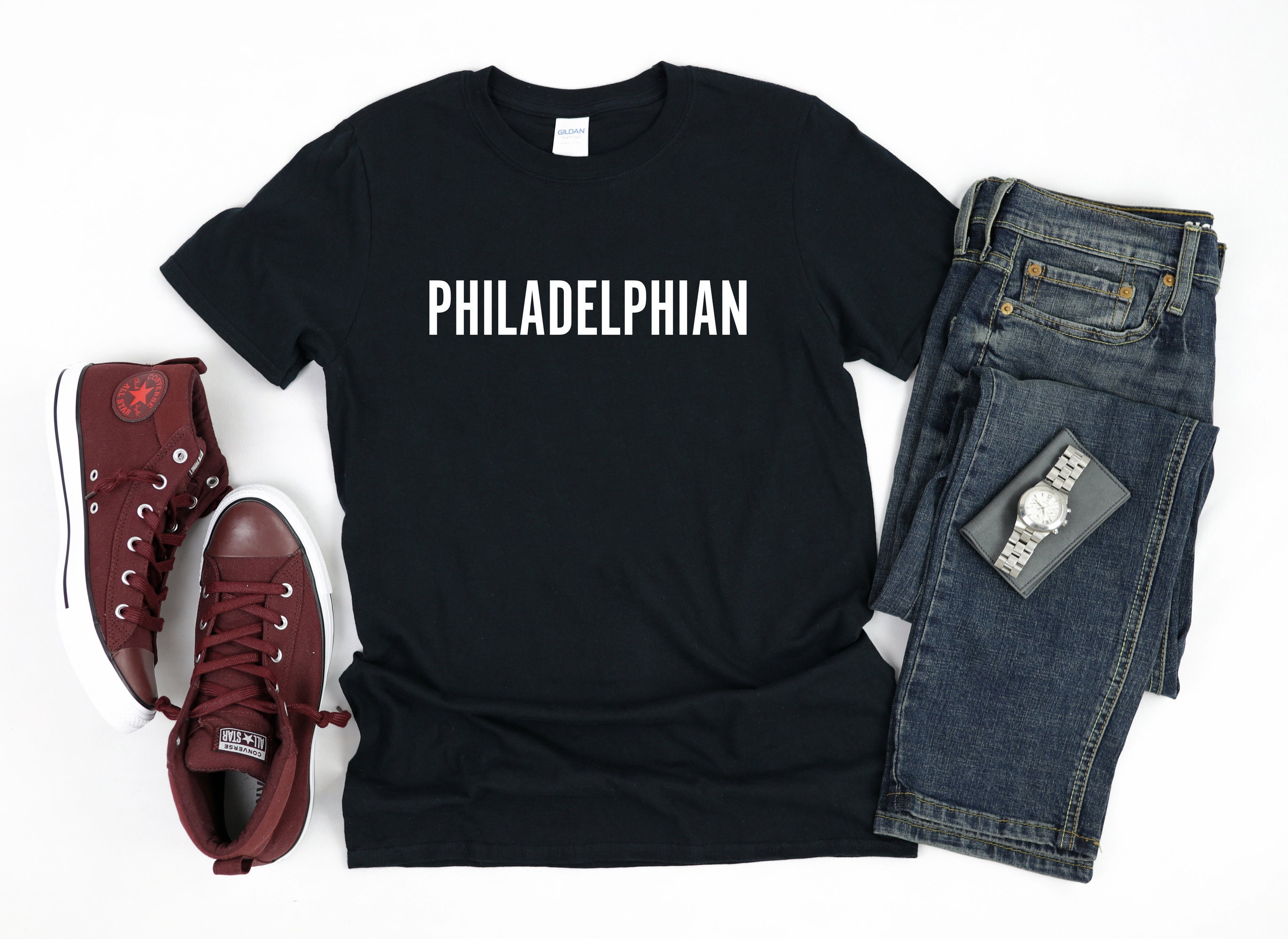 Philadelphia Shirt Philadelphian Tshirt Philly Pride Gift Etsy