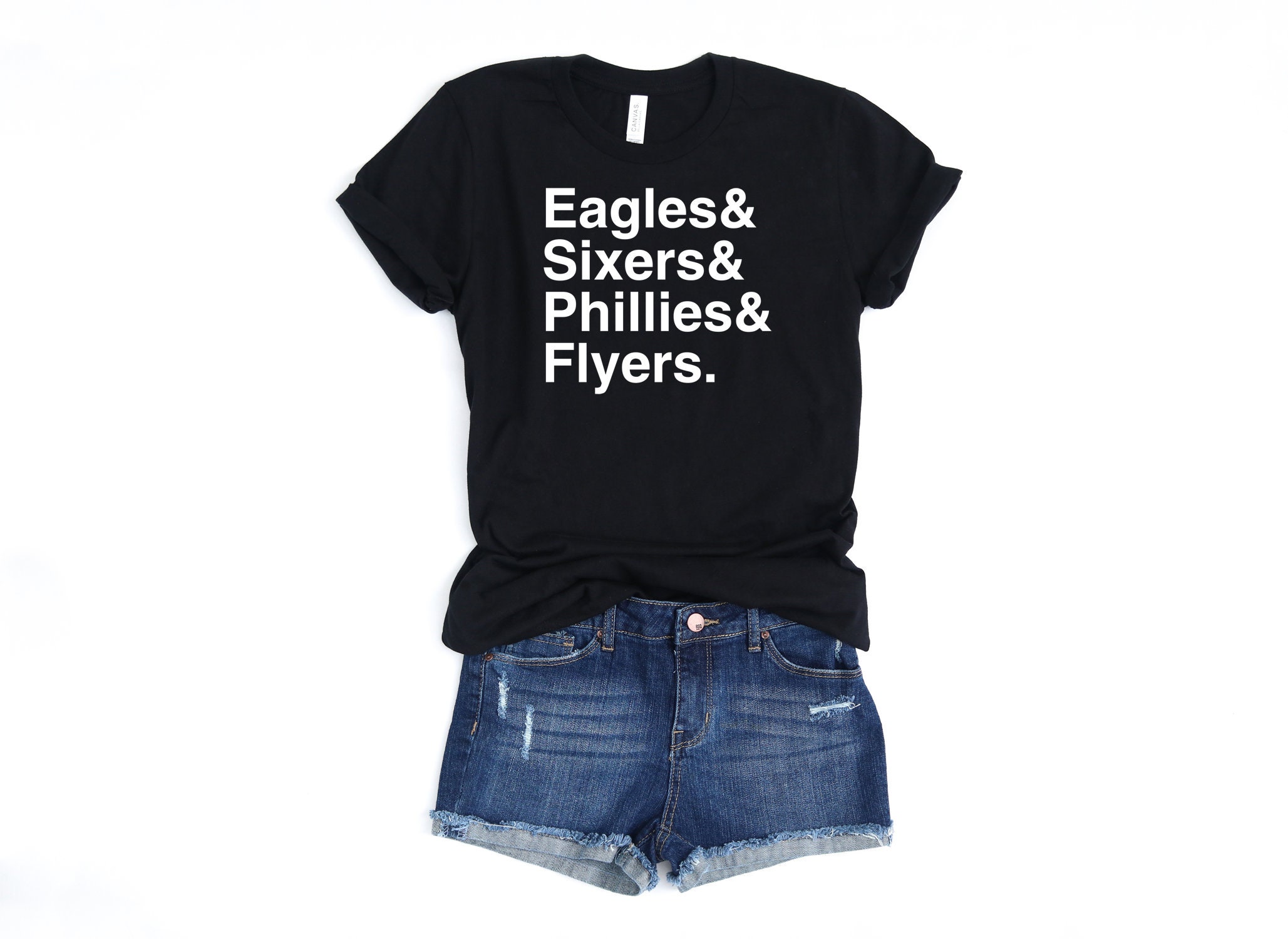 Philadelphia Sports Teams Shirt Philly Sports Fan Etsy