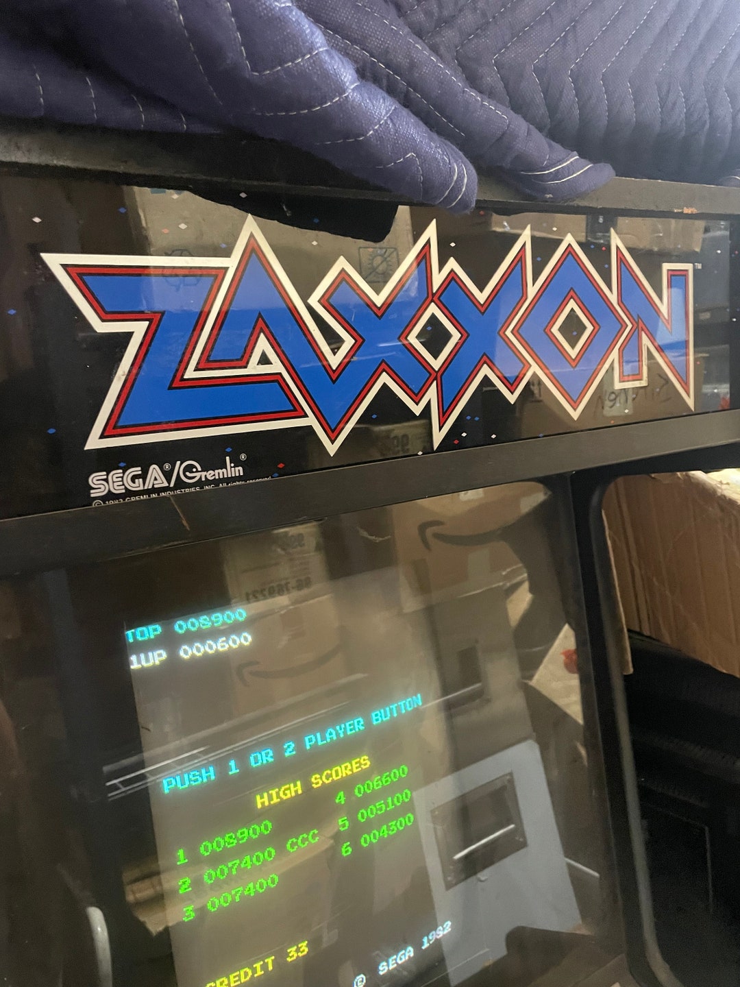 ZAXXON Arcade Machine by Sega/gremlin 1982 (excellent Condition) *RARE