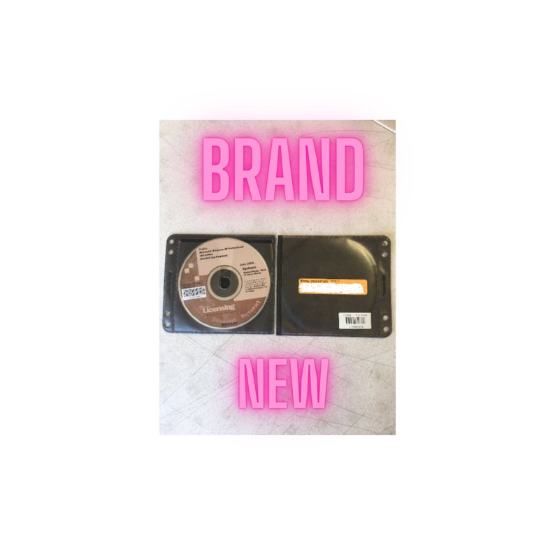 May include: A black CD case with a brown CD inside. The CD has the text "Licensing" on it. The case has the text "BRAND NEW" on it.