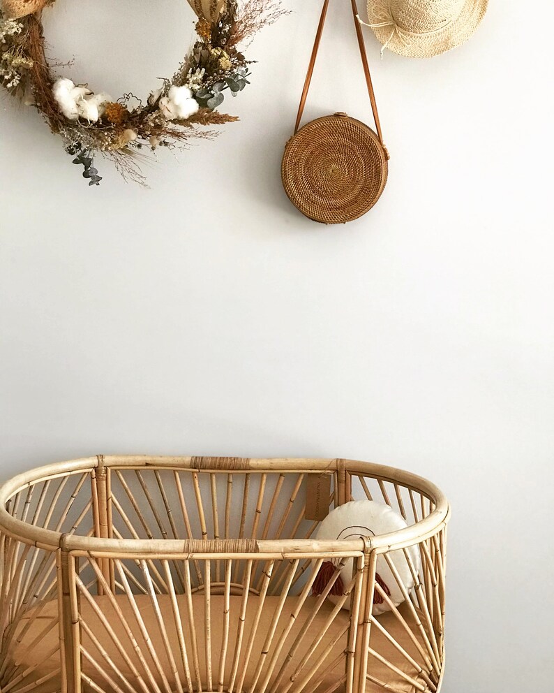 wicker bassinet for sale