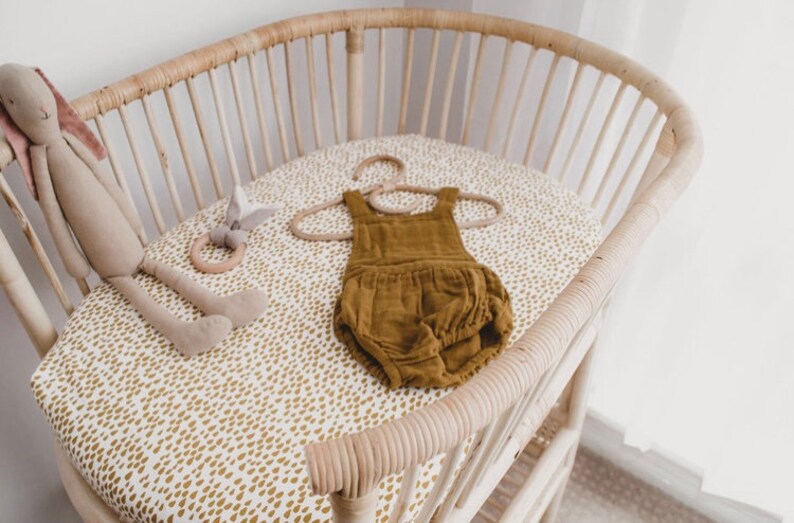 Taj Rattan Change Table Preorder Etsy