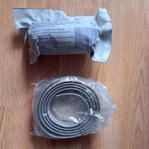 Kazakhstan Russian Army First Aid Kit: Bandage and Tourniquet
