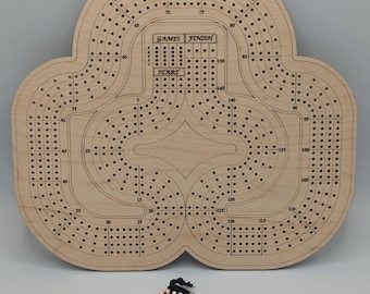 January 2025 60% off! - 4 track cribbage board