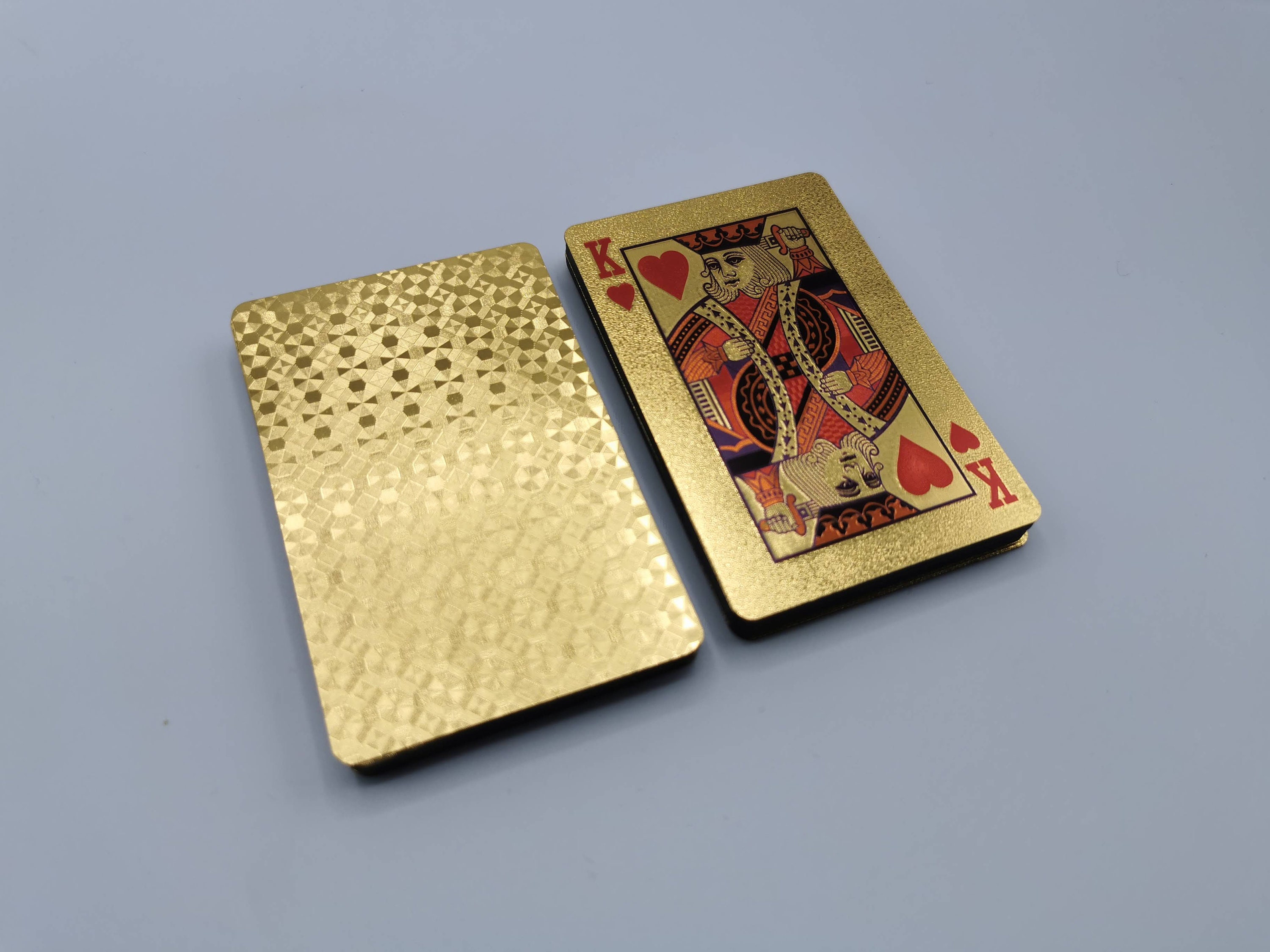 Luxury Gold Playing Cards Most Popular Gold Embossed - Etsy