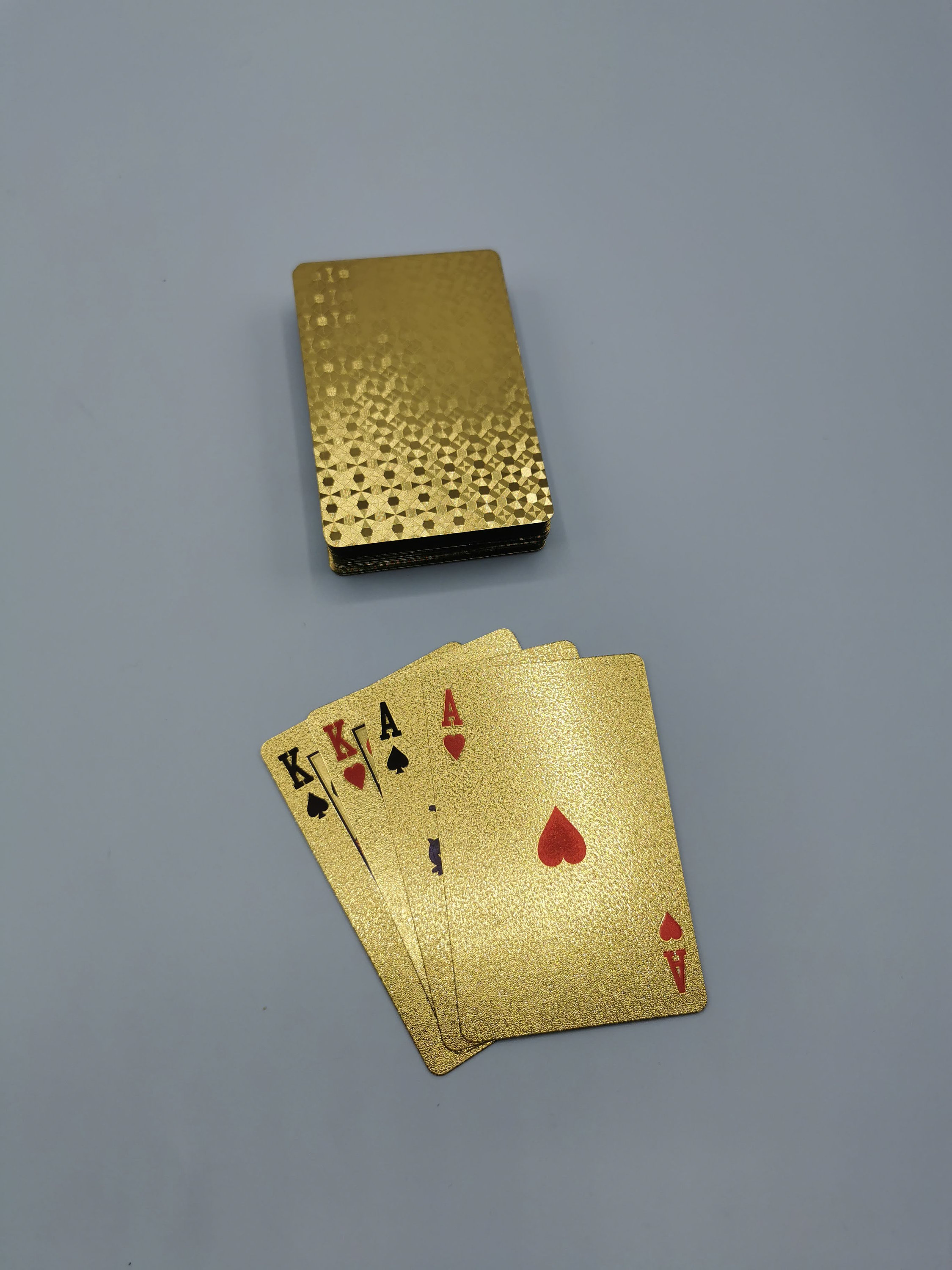 Luxury Gold Playing Cards - Most Popular Gold Embossed