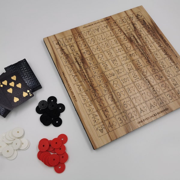 Wood Board Game Etsy