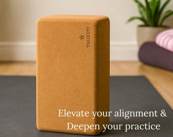 Eco-Cork Yoga-Block: Leicht, stark, nachhaltig - Iyengar-Stil