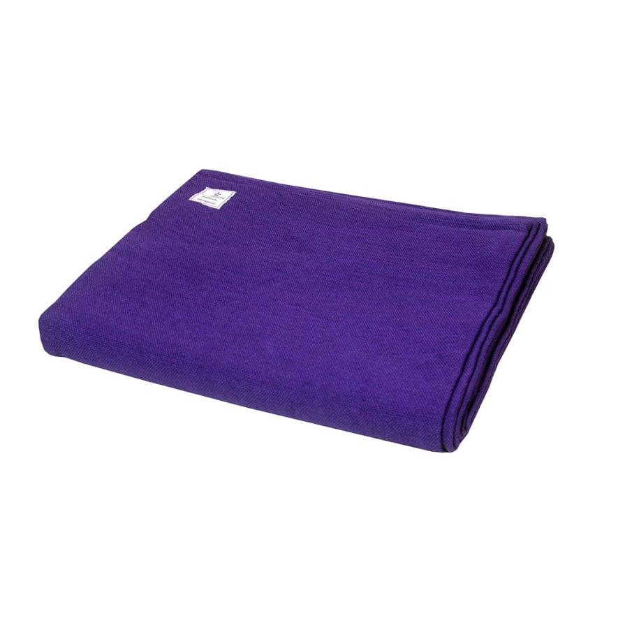 Mexican Foam Yoga Mat, Spanish blue tile print pattern, Mexico tile