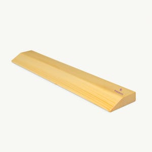 Yoga Wooden Slanting Plank for supporting sensitive wrists & weak ankles, Wooden Wedge/Plank- Iyengar Yoga Props