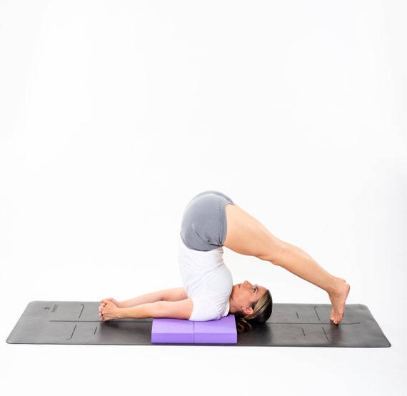 Shoulderstand Half Foam Block, blocco yoga, yoga Iyengar, oggetti di scena  Iyengar, oggetti di scena Yoga, attrezzature Yoga -  Italia