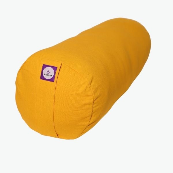 Yoga Bolster 2pcs, Yoga Cushion, Yoga Pillow 100% Cotton, Round