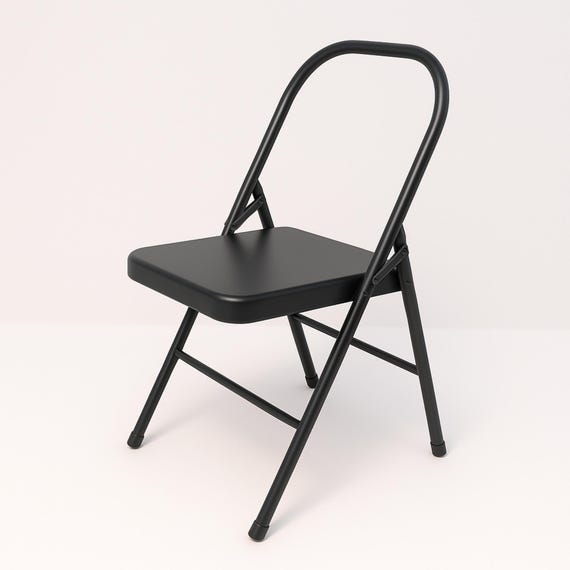 Yogikuti Yoga Chair (standard), Backless/folding Chair, Best for ...