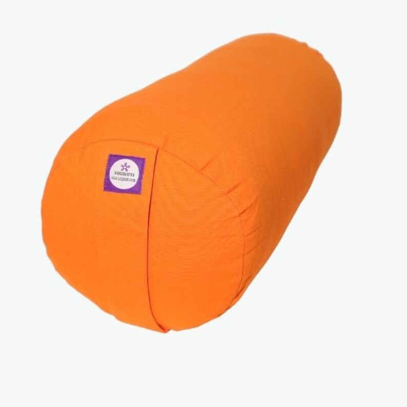 Yoga Bolster Yoga Cushion Yoga Pillow 100 Cotton Round Etsy Canada
