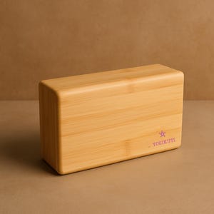 Yogikuti Bamboo Yoga Block  Block for Iyengar Yoga, Pilates and Fitness – Lightweight, Strong & Sustainable, Handmade Blocks,