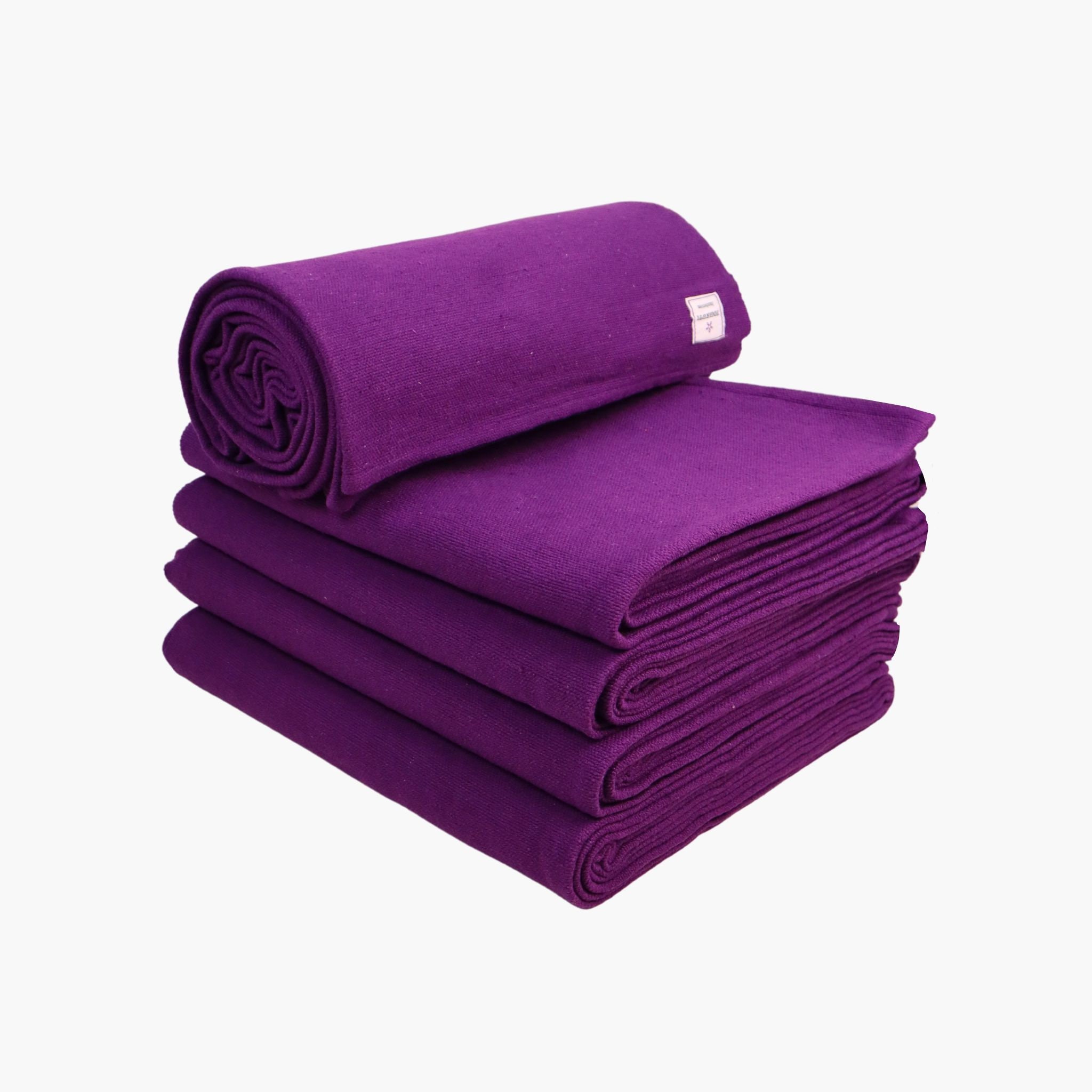 Iyengar Yoga Blanket Sets (Bulk), Cotton Yoga Blankets-Thick Handwoven Yoga Blanket for Restorative Yoga, Pune blanket, Handwoven