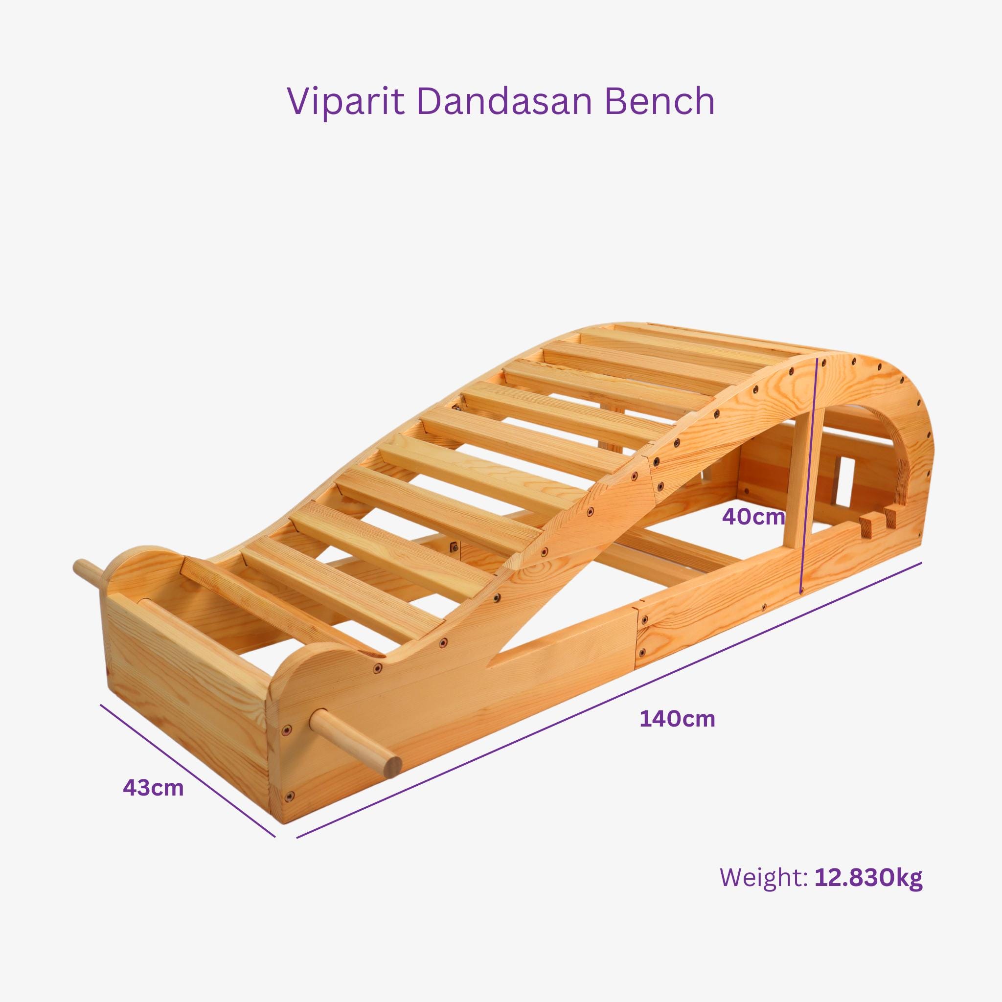 アイアンガーヨガ プロップス viparita danda bench