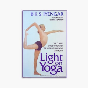Light on Yoga, Light on Yoga Iyengar Yoga Book, Iyengar Yoga Books, BKS. Iyengar Yoga Books, Yoga Books