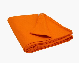 Iyengar 100% Handwoven Cotton Yoga Blanket Single, unbleached Pune cotton yoga blanket.