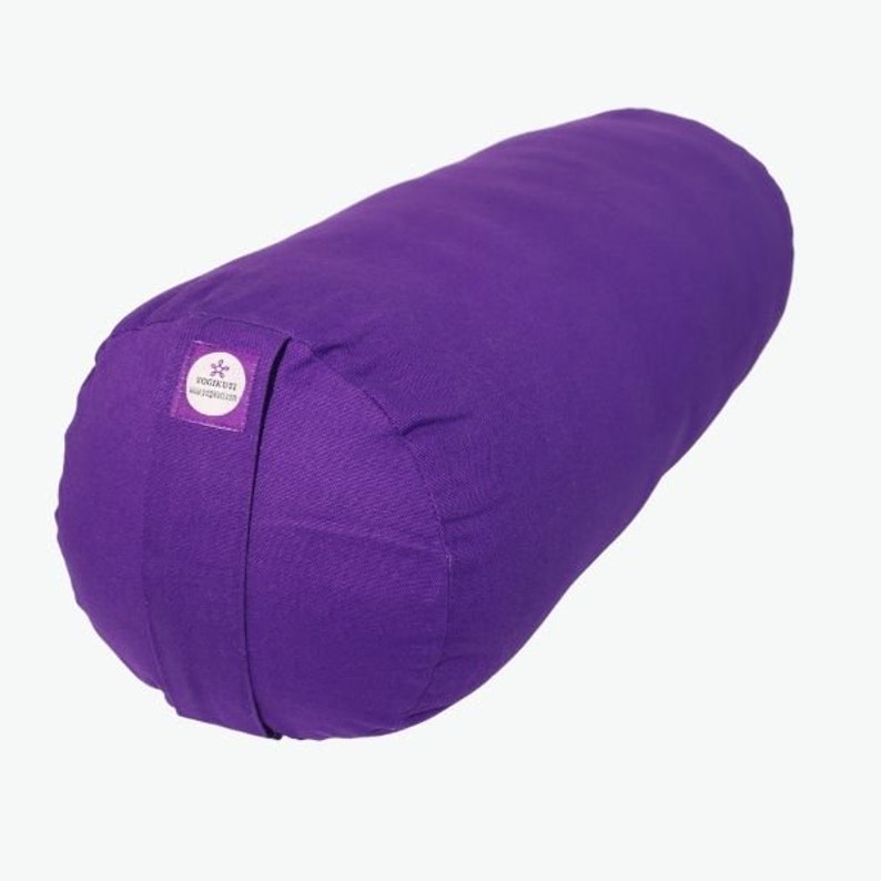 Yoga Bolster Yoga Cushion Yoga Pillow 100 Cotton Round Etsy Canada