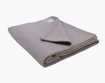 Cotton Iyengar Yoga Blanket 1pc Grey, Iyengar Yoga Blanket, Yoga props.