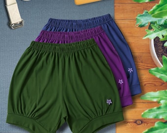 アイアンガーヨガパンツ　ブルマ　二点セット　インド綿 アイアンガーヨガパンツ ブルマ 二点セット インド綿 - メルカリ