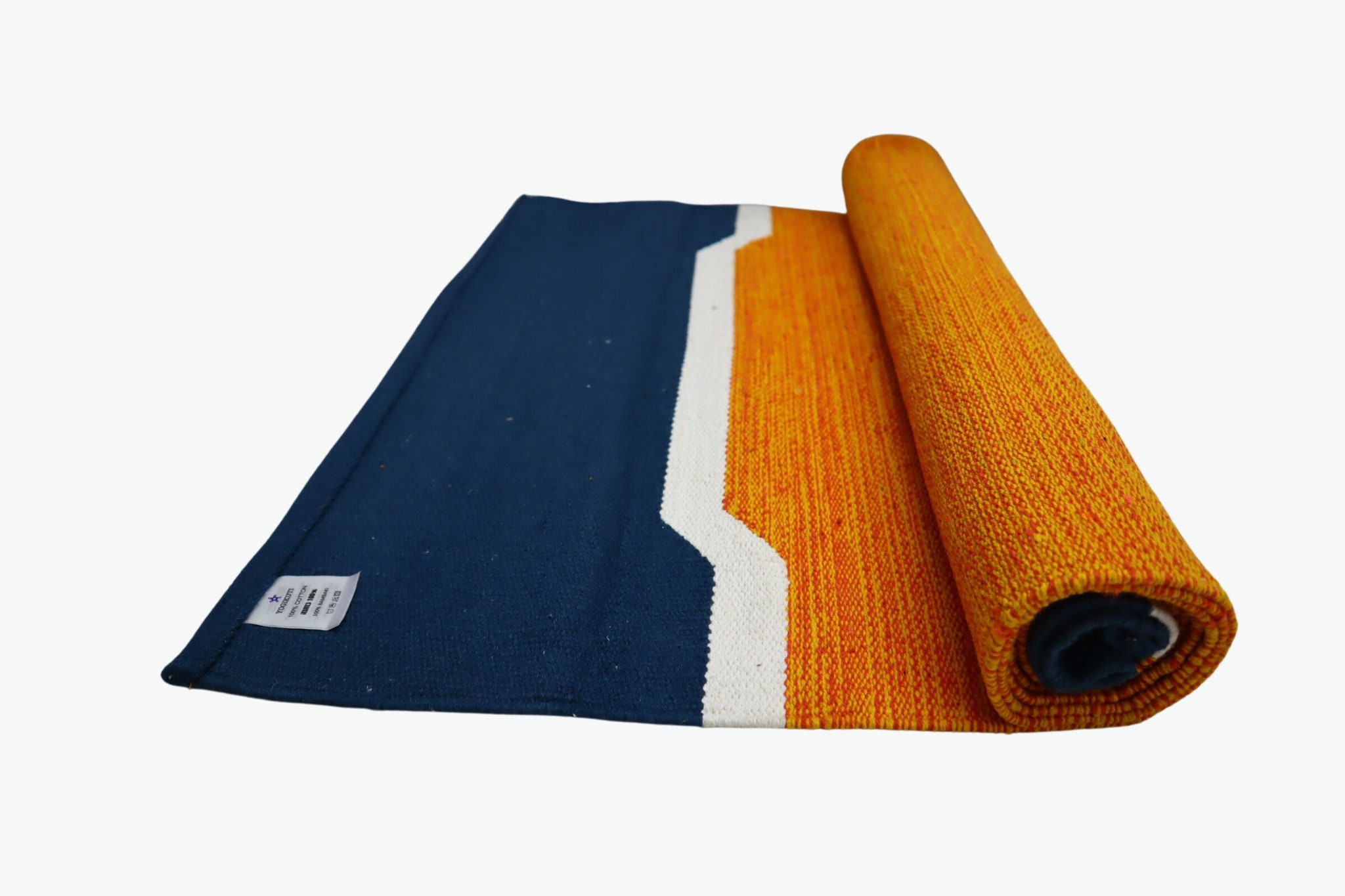 Extra Thick Yoga Mat with Peacock Pattern