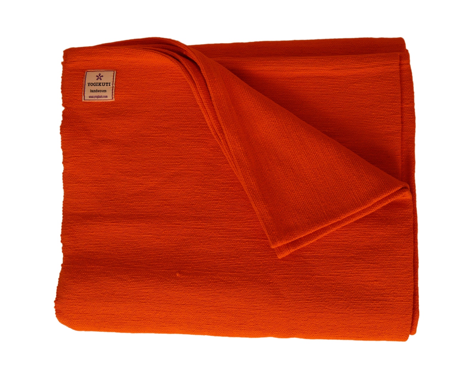 Iyengar 100 Handwoven Cotton Yoga Blanket Single Unbleached Etsy