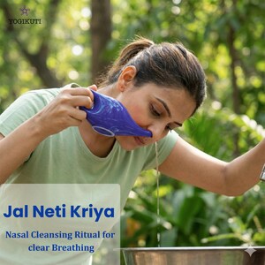 Recipiente de cerámica para irrigación nasal / Limpiador nasal ayurvédico para aliviar la congestión sinusal imagen 7