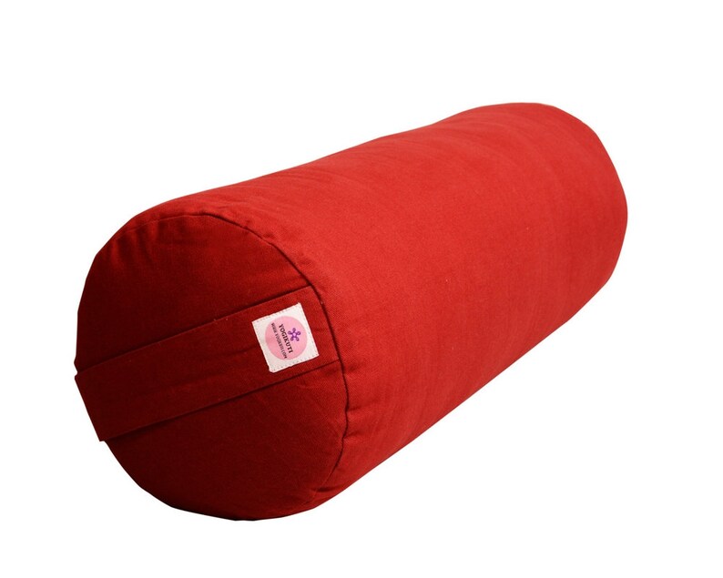Long Yoga Round Bolster Yoga Cushion Large Yoga Pillow 100 Etsy