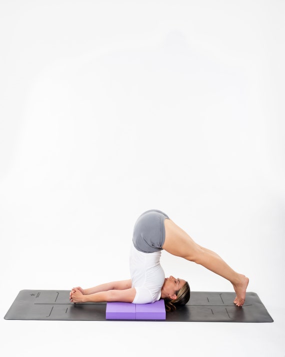 Schulterstand Foam Block Vierer Set, Yoga Blöcke, Iyengar Yoga