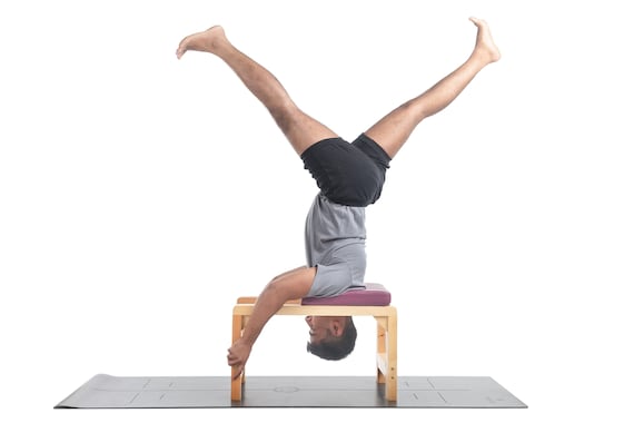 Yoga Headstand Stool/bench. Inversion Bench. 