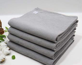 アイアンガーコットンヨガブランケット4枚セット：手織りインド