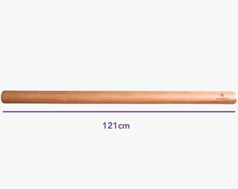 Iyengar Yoga Stick (Joinable), Stick for yoga, Iyengar Yoga Props, Wooden yoga props, Stretching.