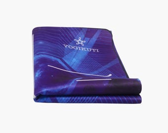 Microfibre Suede Yoga Mat: Non-Slip Natural Rubber, Travel Friendly