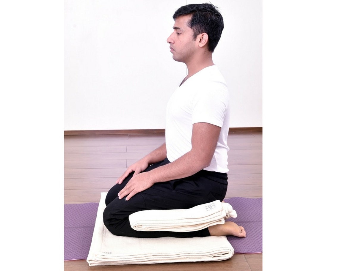 Cotton Yoga Blanket Set of 5pc Yoga Blanket Iyengar Blanket Etsy