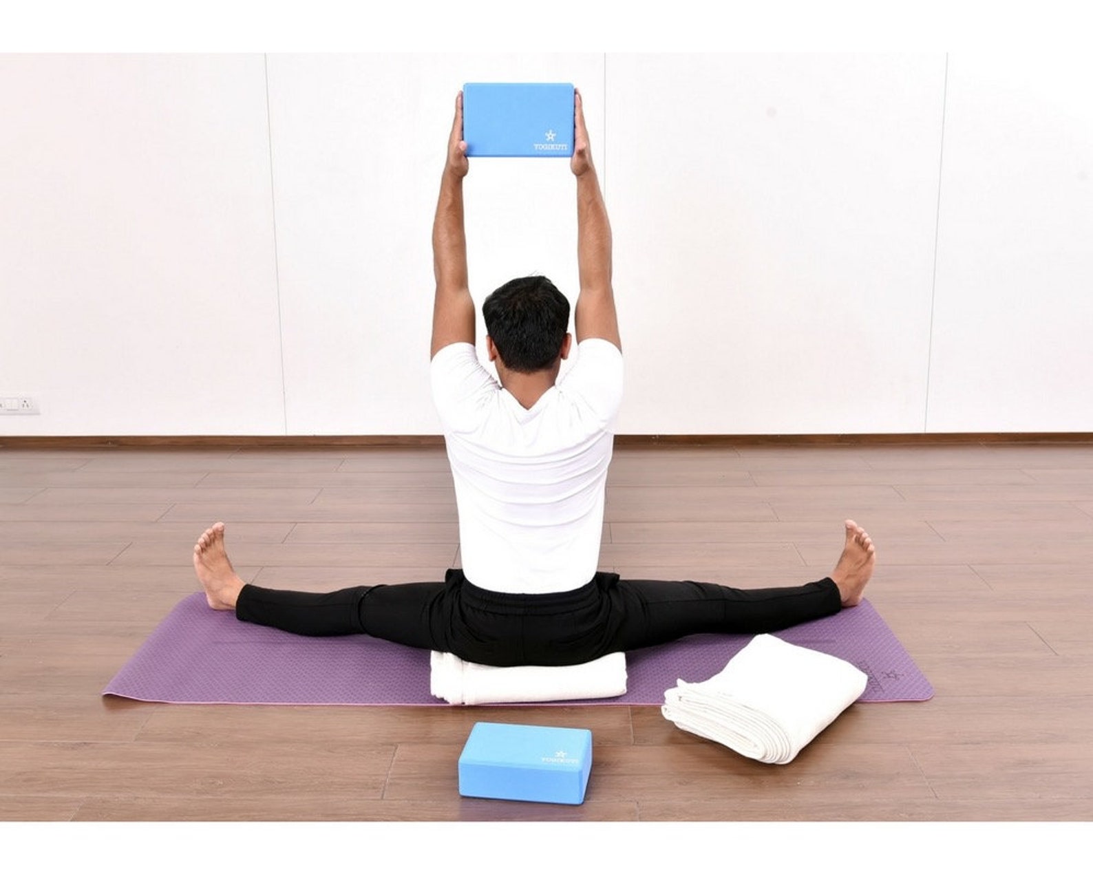 Cotton Yoga Blanket Set of Two. Pune Yoga Blanket. Iyengar Etsy